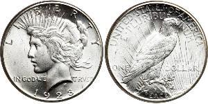 1 Доллар США (1776 - ) Серебро 