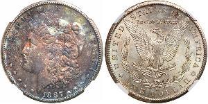 1 Доллар США (1776 - ) Серебро 