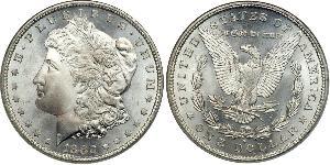 1 Доллар США (1776 - ) Серебро 