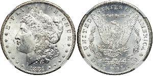 1 Доллар США (1776 - ) Серебро 