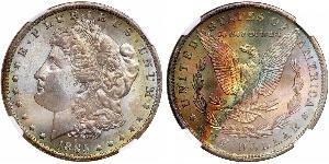 1 Доллар США (1776 - ) Серебро 