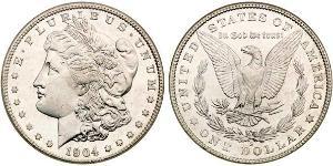 1 Доллар США (1776 - ) Серебро 