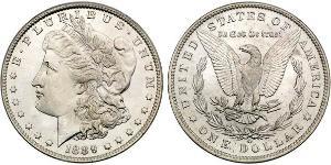 1 Доллар США (1776 - ) Серебро 