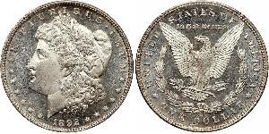 1 Доллар США (1776 - ) Серебро 