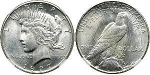1 Доллар США (1776 - ) Серебро 