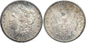 1 Доллар США (1776 - ) Серебро 