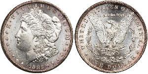 1 Доллар США (1776 - ) Серебро 