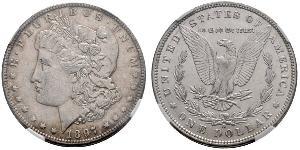 1 Доллар США (1776 - ) Серебро 