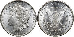 1 Доллар США (1776 - ) Серебро 