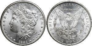 1 Доллар США (1776 - ) Серебро 