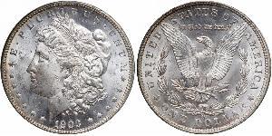 1 Доллар США (1776 - ) Серебро 