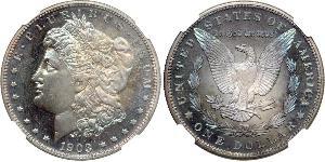 1 Доллар США (1776 - ) Серебро 
