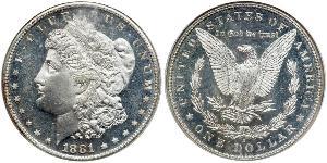 1 Доллар США (1776 - ) Серебро 