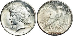 1 Доллар США (1776 - ) Серебро 