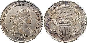 1 Доллар США (1776 - ) Серебро Anne Willing Bingham (1764-1801)