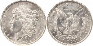 1 Доллар США (1776 - ) Серебро 