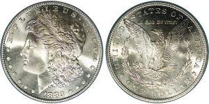 1 Доллар США (1776 - ) Серебро 