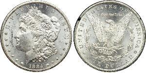 1 Доллар США (1776 - ) Серебро 