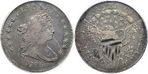 1 Доллар США (1776 - ) Серебро Anne Willing Bingham (1764-1801)