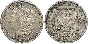 1 Доллар США (1776 - ) Серебро 