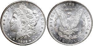 1 Доллар США (1776 - ) Серебро 