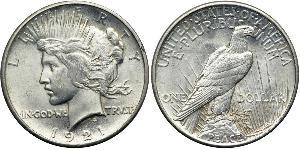 1 Доллар США (1776 - ) Серебро 