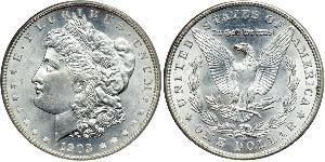 1 Доллар США (1776 - ) Серебро 