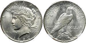 1 Доллар США (1776 - ) Серебро 
