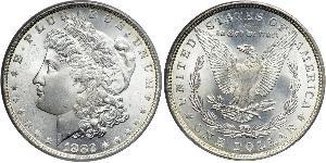 1 Доллар США (1776 - ) Серебро 