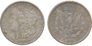1 Доллар США (1776 - ) Серебро 