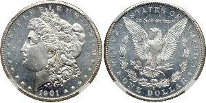 1 Доллар США (1776 - ) Серебро 