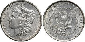 1 Доллар США (1776 - ) Серебро 