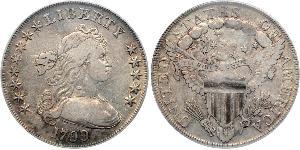 1 Доллар США (1776 - ) Серебро Anne Willing Bingham (1764-1801)