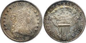 1 Доллар США (1776 - ) Серебро Anne Willing Bingham (1764-1801)