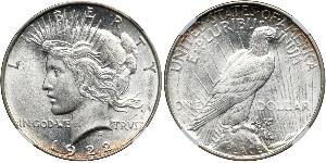1 Доллар США (1776 - ) Серебро 