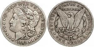 1 Доллар США (1776 - ) Серебро 