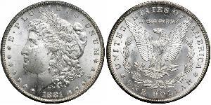 1 Доллар США (1776 - ) Серебро 