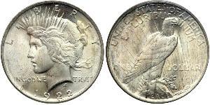 1 Доллар США (1776 - ) Серебро 