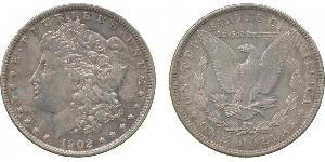 1 Доллар США (1776 - ) Серебро 