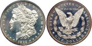 1 Доллар США (1776 - ) Серебро 
