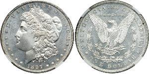 1 Доллар США (1776 - ) Серебро 