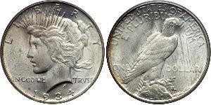 1 Доллар США (1776 - ) Серебро 
