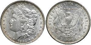 1 Доллар США (1776 - ) Серебро 