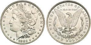 1 Доллар США (1776 - ) Серебро 