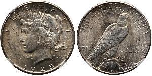 1 Доллар США (1776 - ) Серебро 