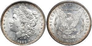 1 Доллар США (1776 - ) Серебро 