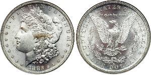1 Доллар США (1776 - ) Серебро 