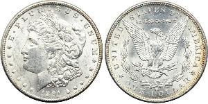 1 Доллар США (1776 - ) Серебро 