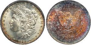 1 Доллар США (1776 - ) Серебро 