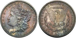 1 Доллар США (1776 - ) Серебро 